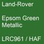 Preview: Land-Rover, Epsom Green Metallic, LRC961 / HAF.